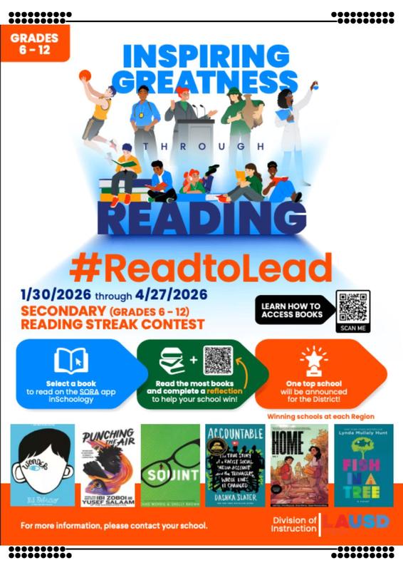 Secondary Reading Streak Contest