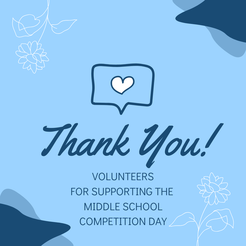 We would like to thank the representatives of the Mesa County Sheriff Crime Scene Investigations Unit and Dufford Waldeck Law Office for their support of our Middle School Competition Day.