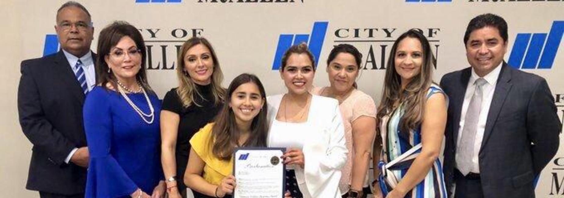 Proclamation of Domestic Violence Month with Mia Alejo