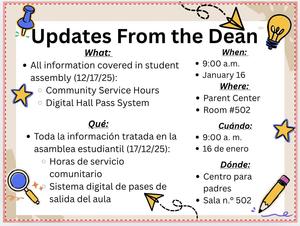 Updates