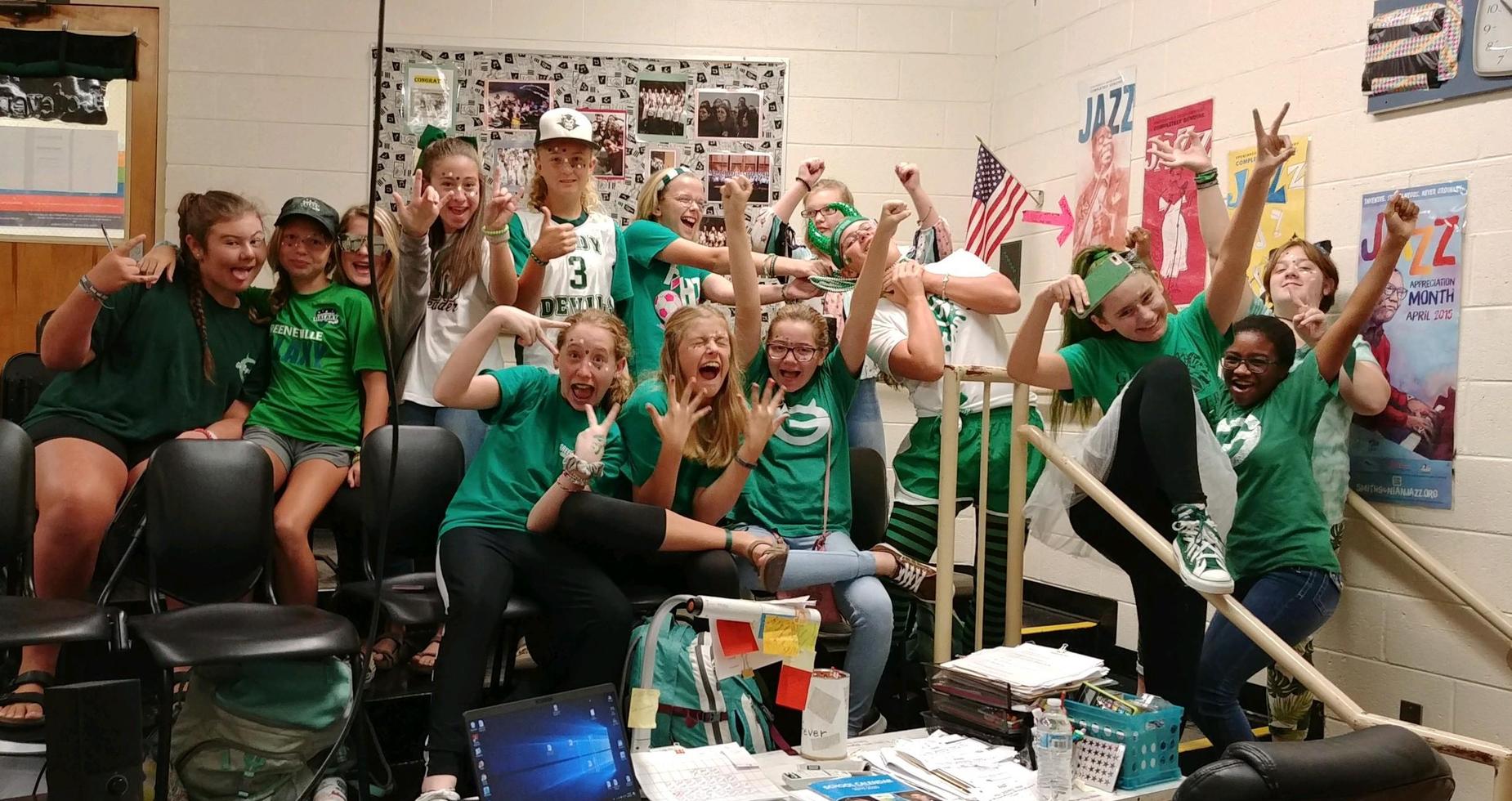 a picture of a group of students