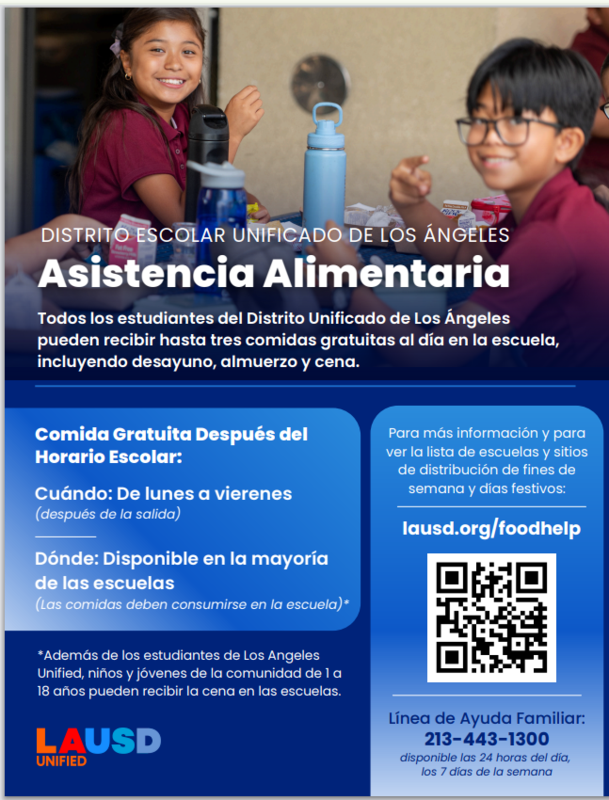Programa de Asistencia Alimentaria del LAUSD