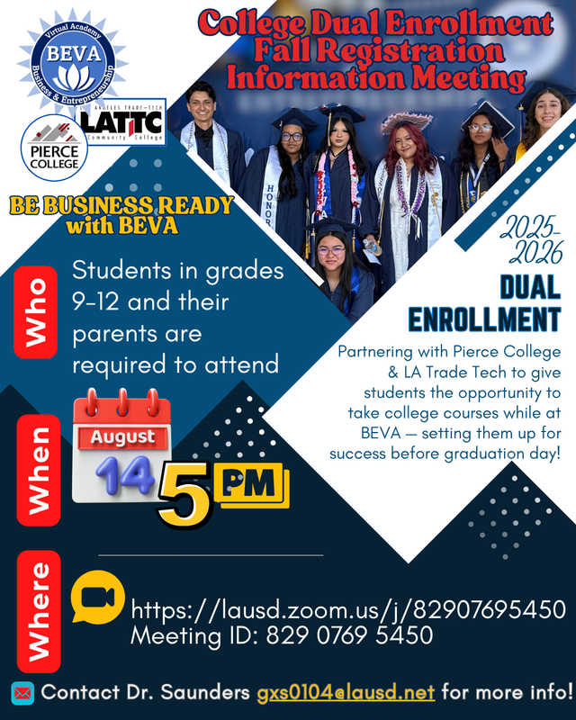 college flyer