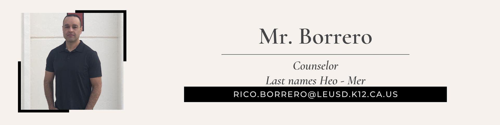 Mr. Borrero