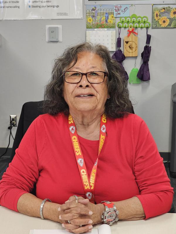 Dolores Barela has served LVUSD children for 45 years.