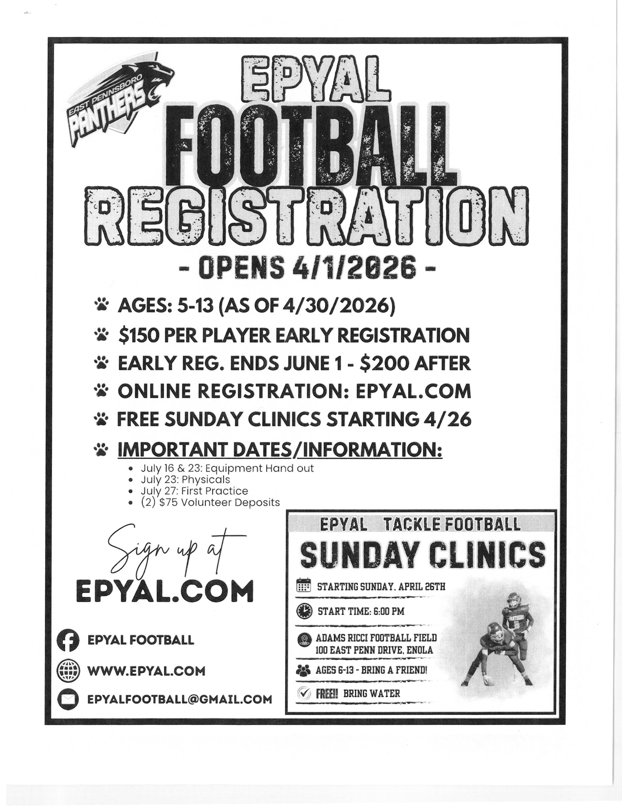 EPYAL Football