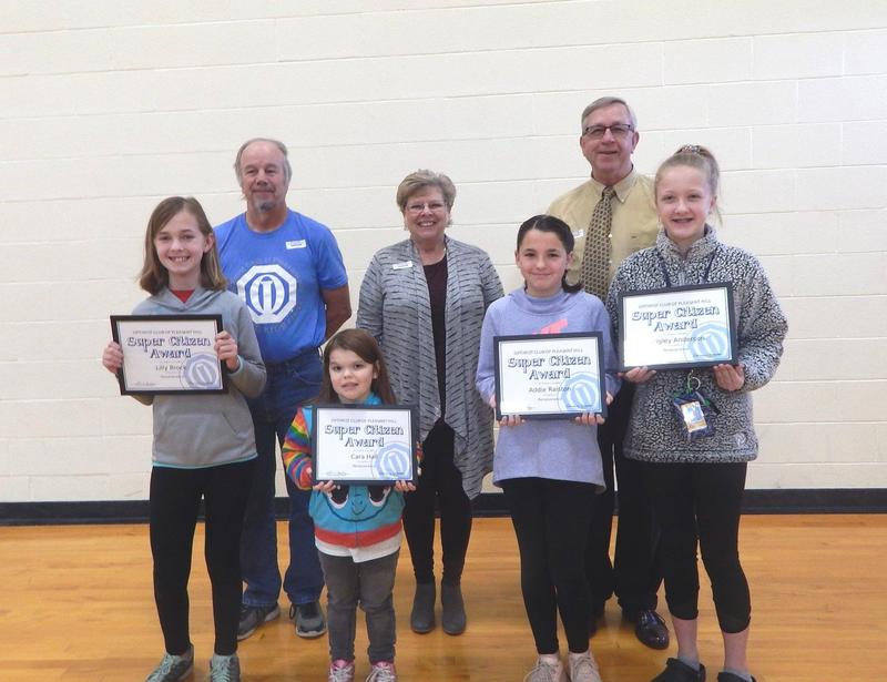 April Optimist Students