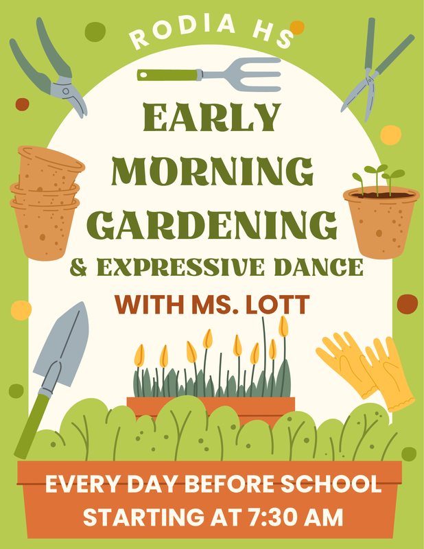 Morning Gardening Flyer