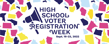 High School Voter Registration Week (Sept 19-23, 2022) Featured Photo