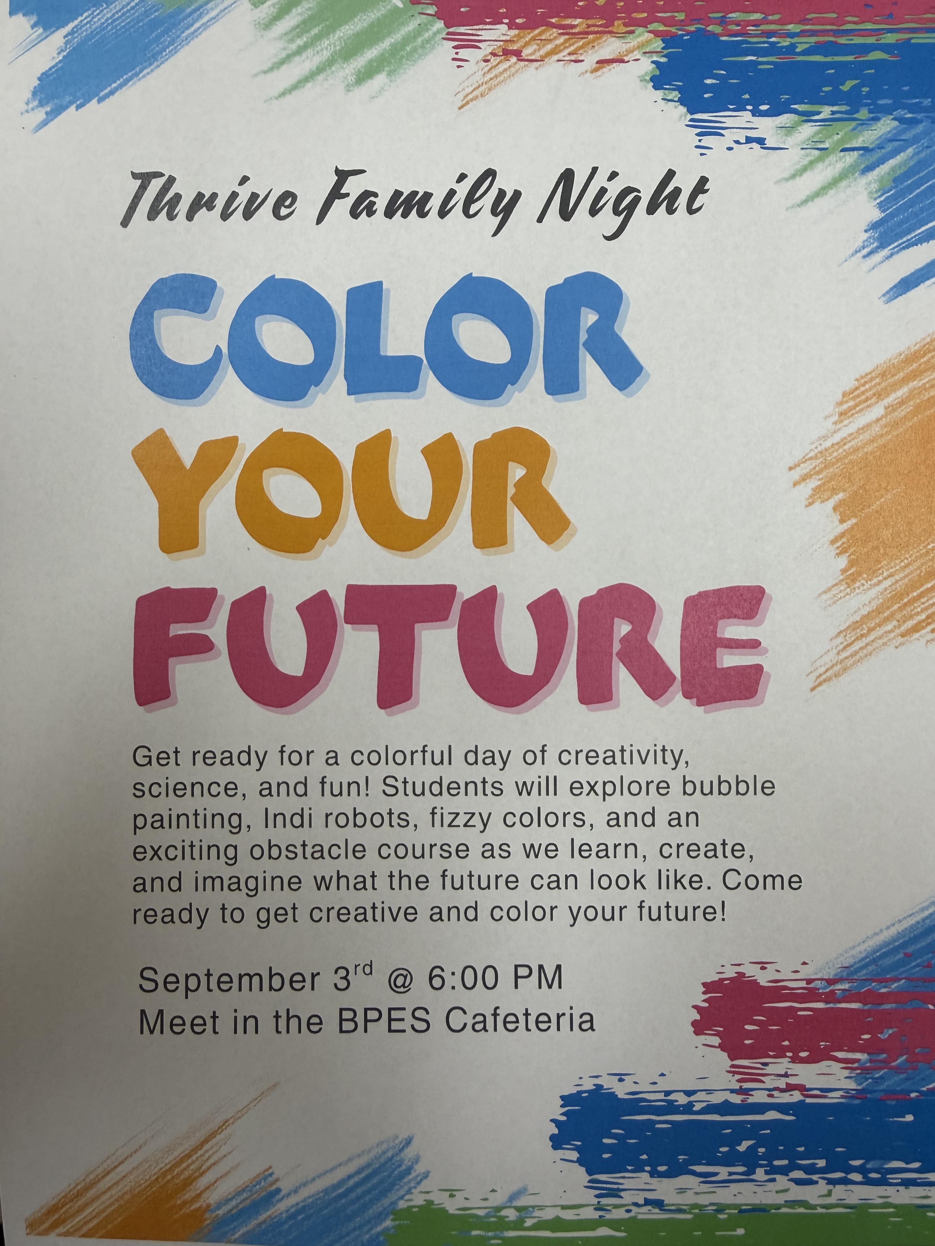 Thrive Family Night