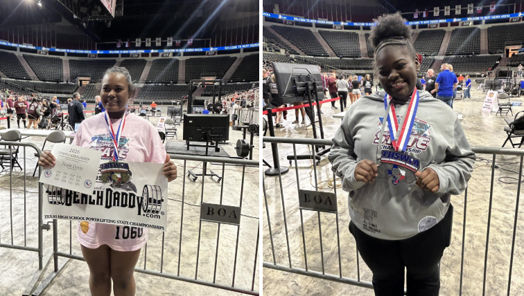 state champ and runner-up powerlifters