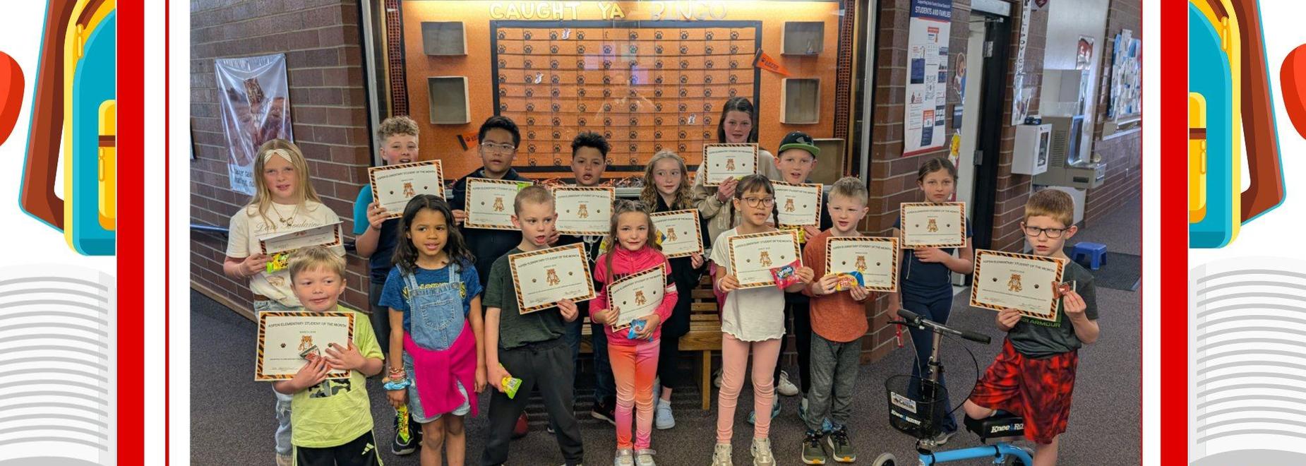 Aspen - Students of the Month