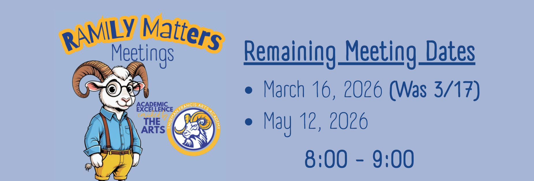 Ramily Matters Meetings