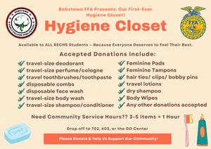 Hygiene closet flyer