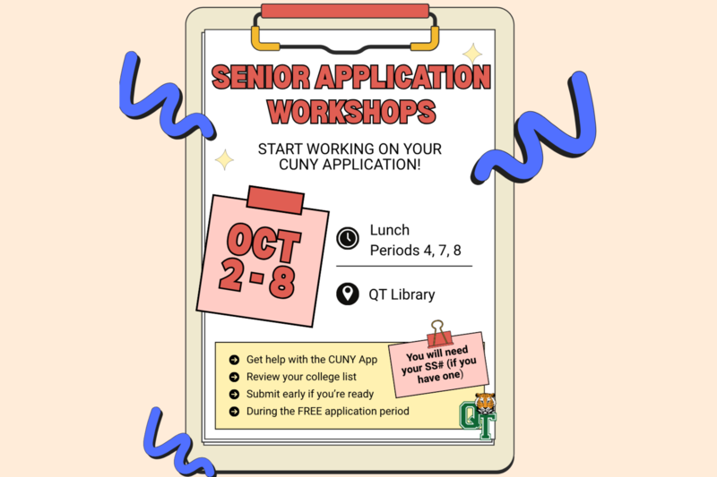 Senior application workshops