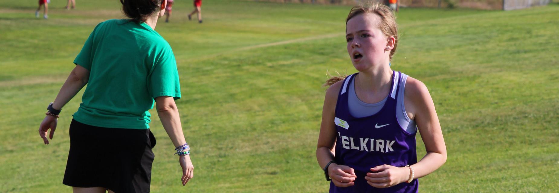 girl running