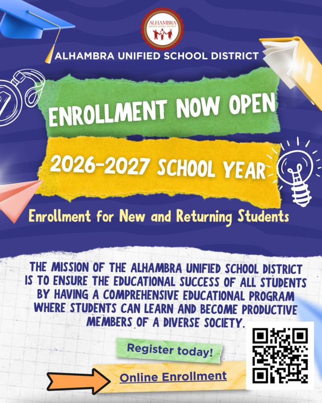Enroll for the 2026-2027 School Year Featured Photo