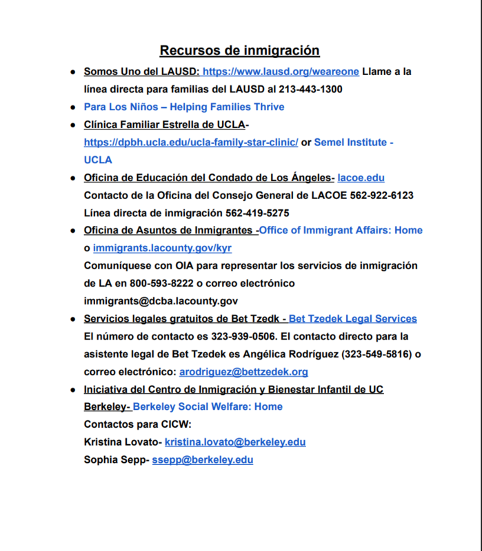 Immigration Resources