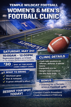 Women's and Men Football Clinic Featured Photo