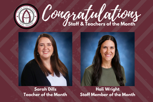 Staff of the month