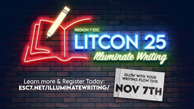 Litcon 2025 Illuminate Writing marketing graphic