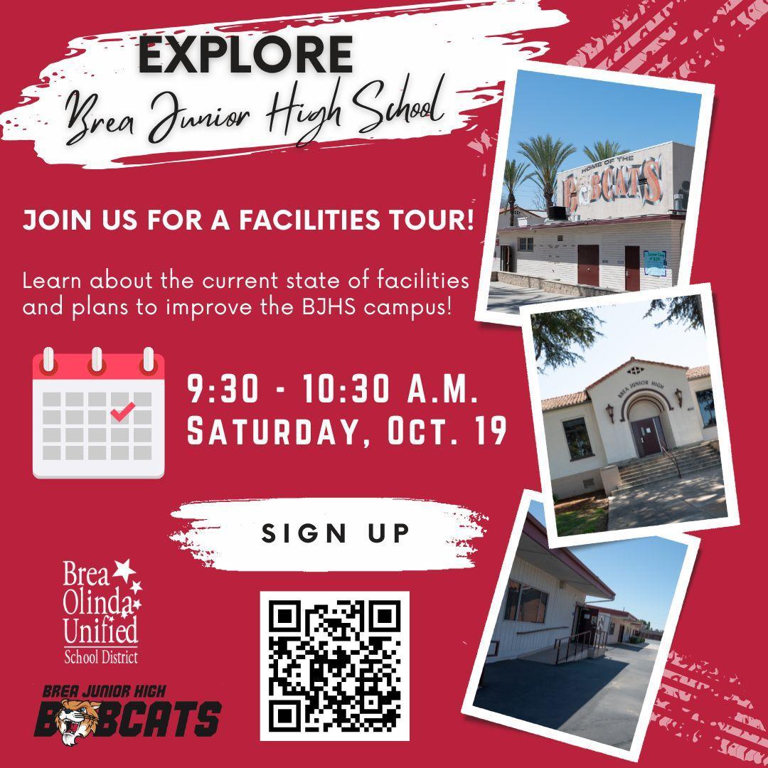 Learn About Brea Junior High Facilities Take A Tour On Oct 19 Brea 