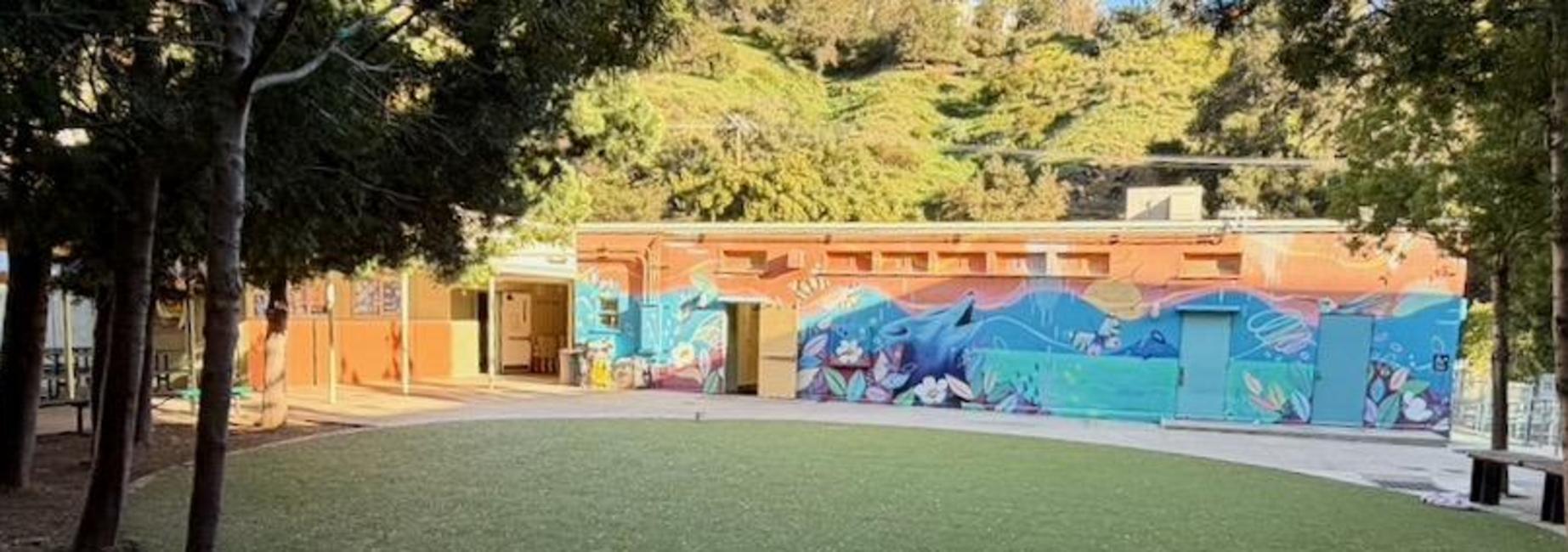 coyote mural