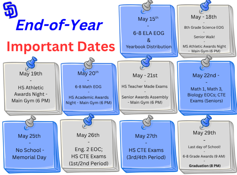 end of year dates