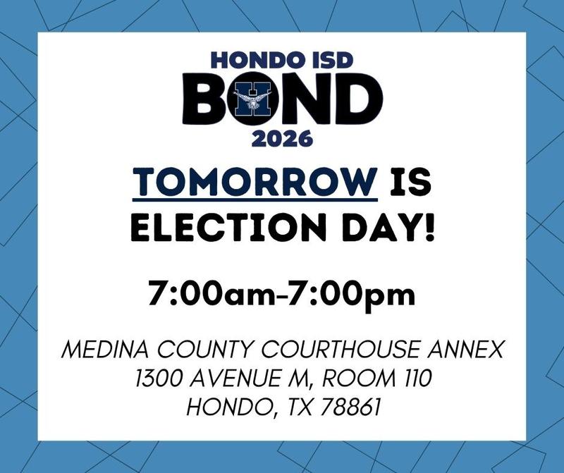Bond Election Day is Tomorrow