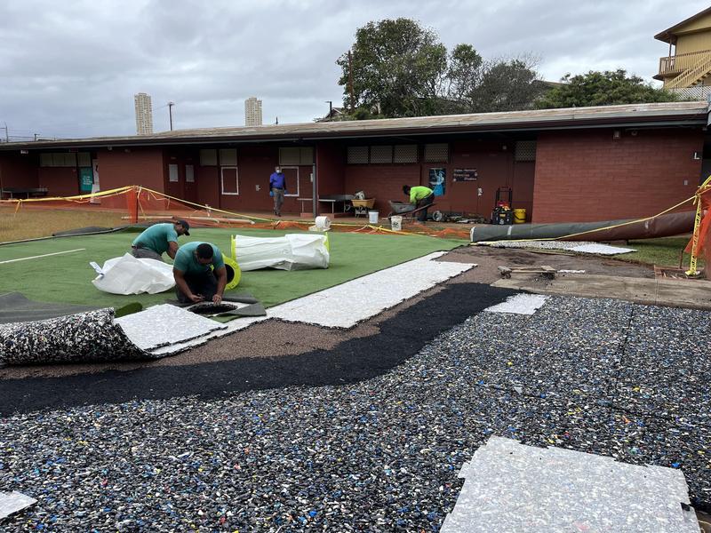 New Kindergarten Playground Pearl City Elementary