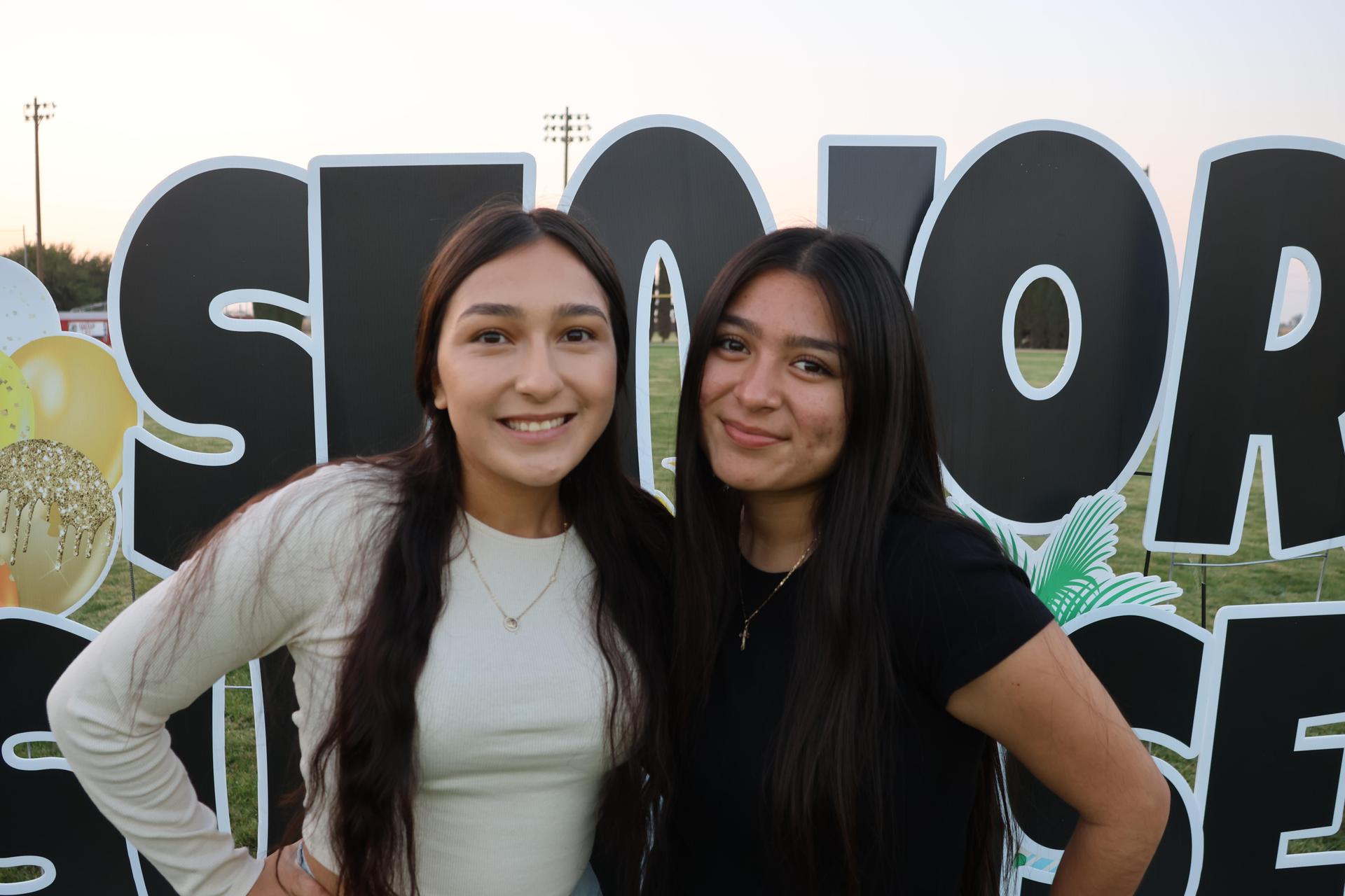 seniors and staff enjoying senior sunrise