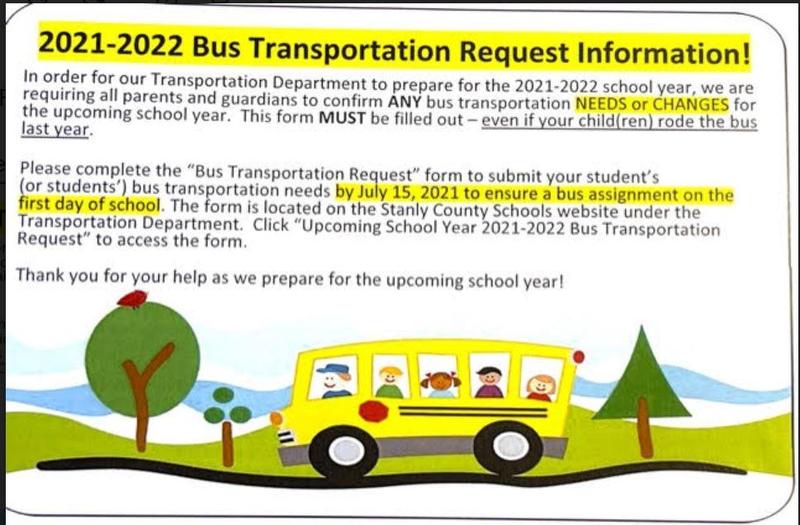 Bus Transportation Request Information Featured Photo
