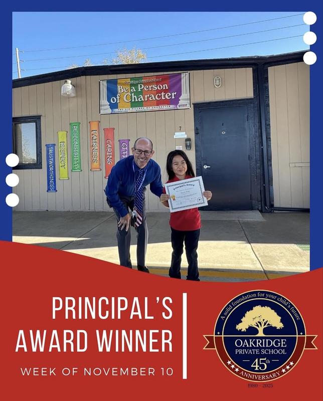 nov. 10 principal award winner
