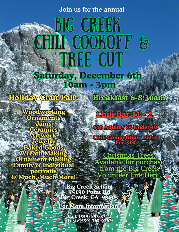 Chili cook off flyer