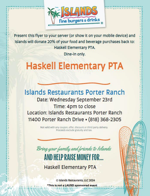 Haskell Restaurant Fundraiser Night Featured Photo