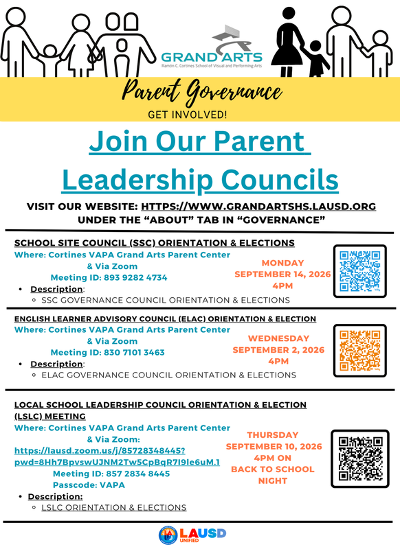 Gov Council Orientation & Election Flyer English