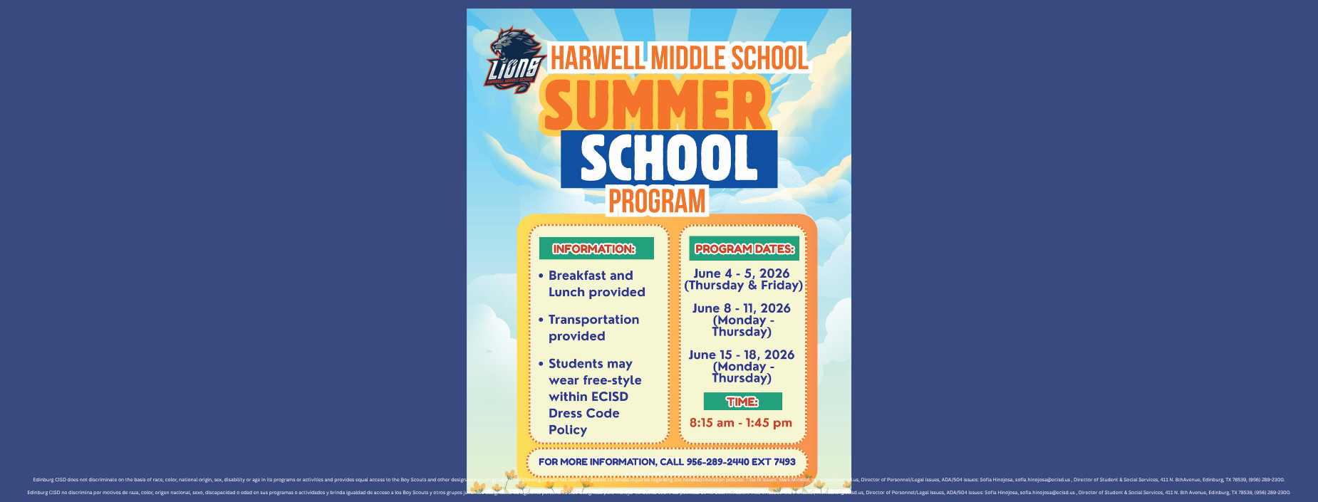 Summer School