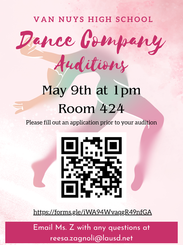 Dance Company Auditions