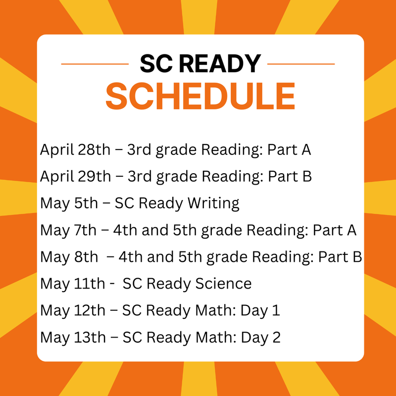 SC Ready Dates