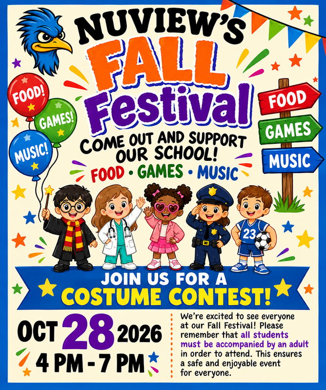 Nuview's Fall Festival October 28th 4pm-7pm