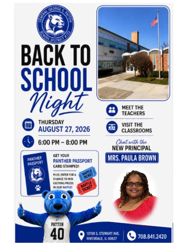 Back To School Night - Aug 27, 2026