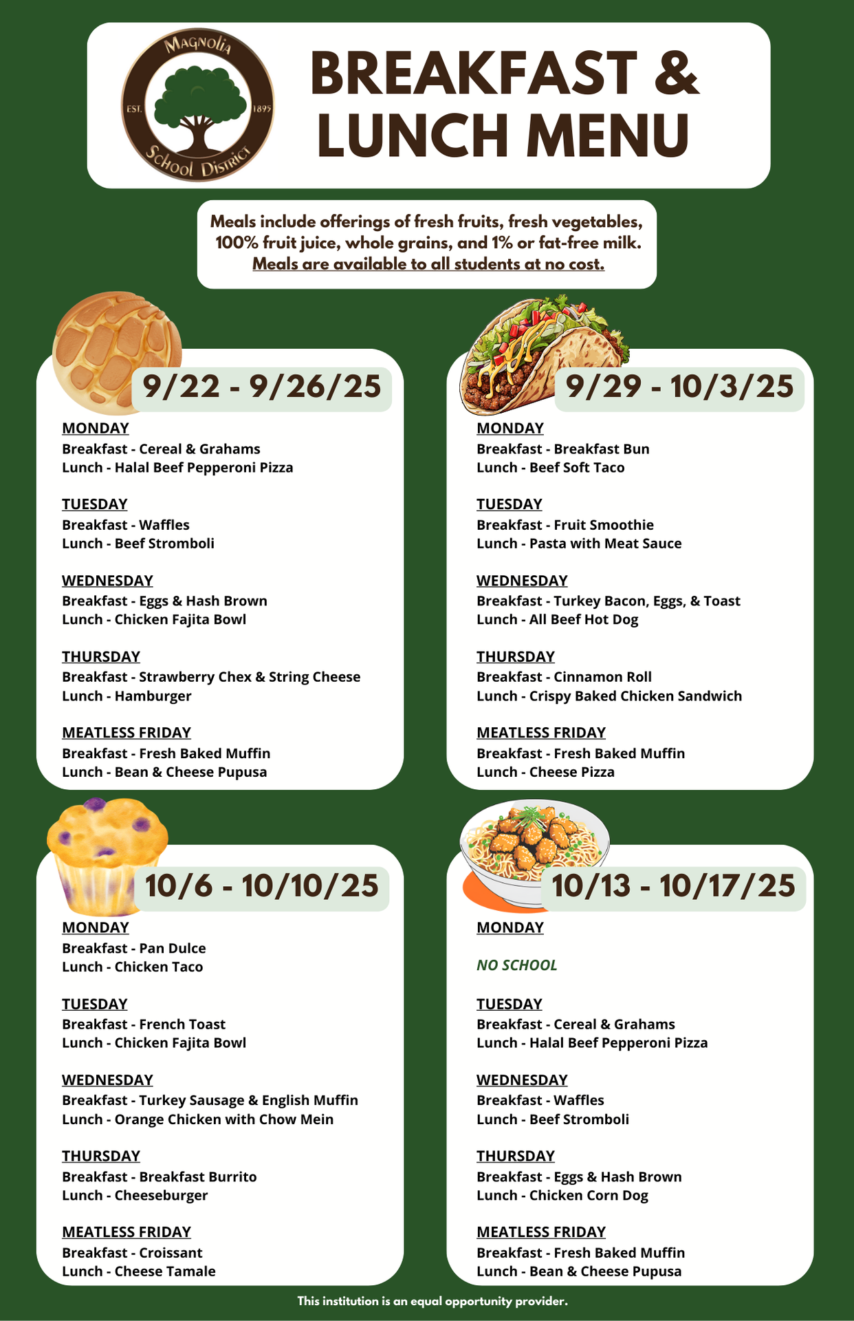 K-6 Breakfast and Lunch Menu Sept-Oct 2025_
