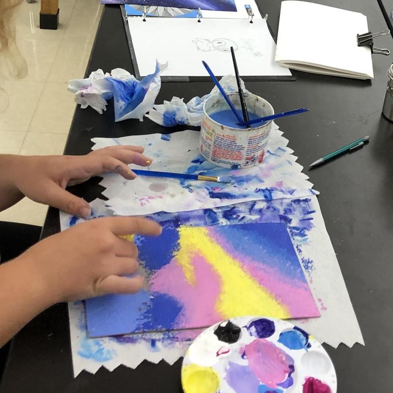 Art classes at HS