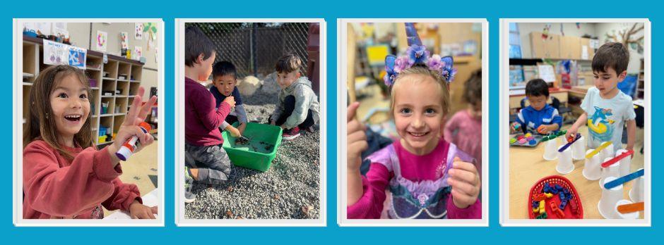 preschool students learning in and out of classroom