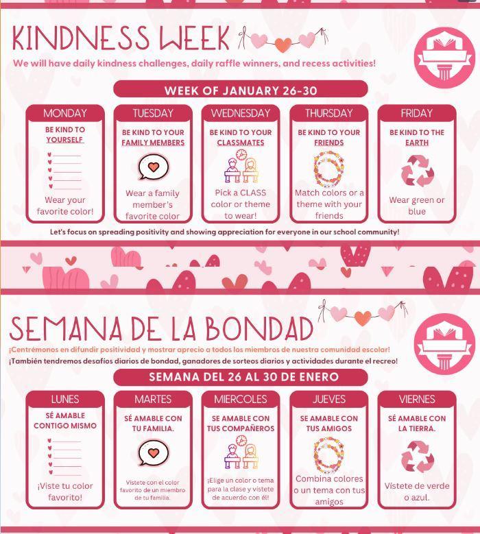 Kindness week flier
