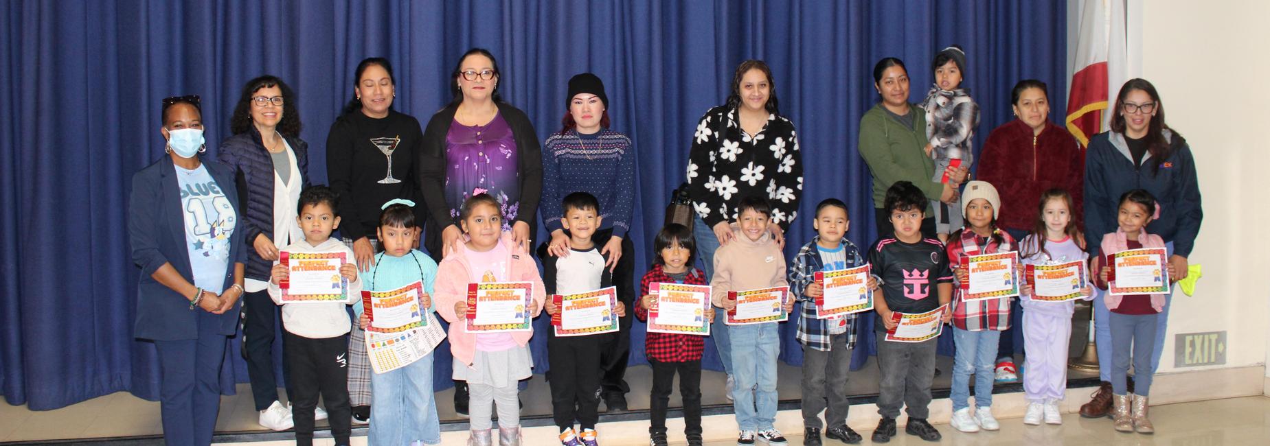 Rm. 4 December perfect attendance