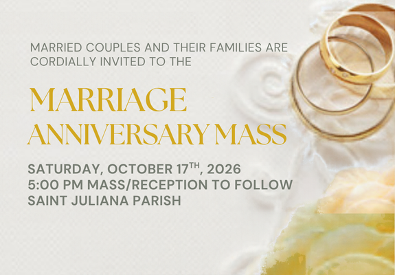 Anniversary mass