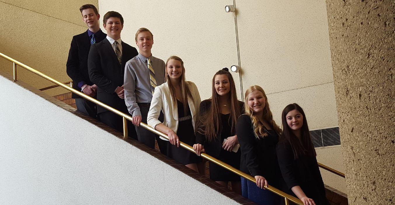 BPA students attend the state convention.