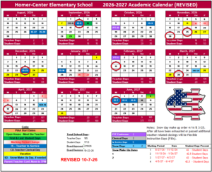 Elementary Calendar