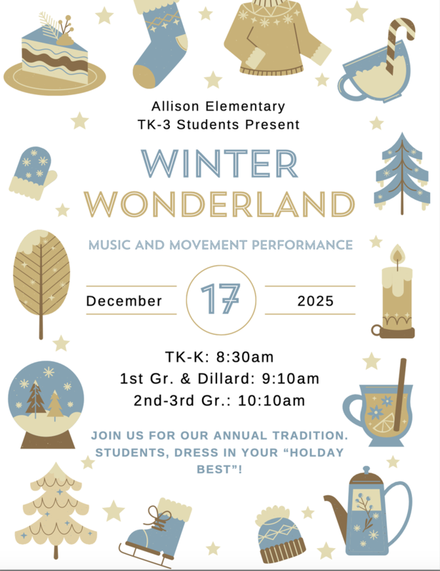 M&M 12.17.25, Allison Elem. Winter Wonderland Performance